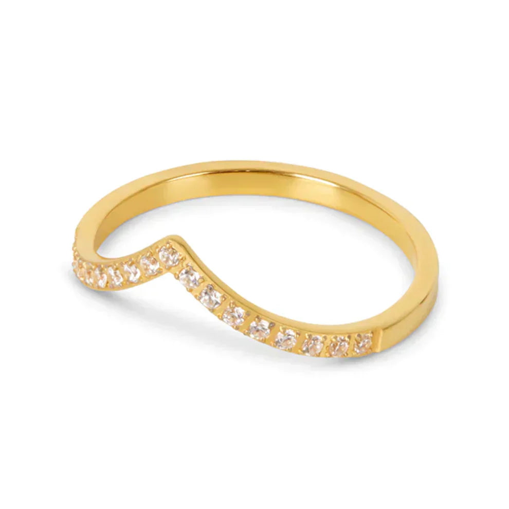 18K Gold Plated Royalty Ring
