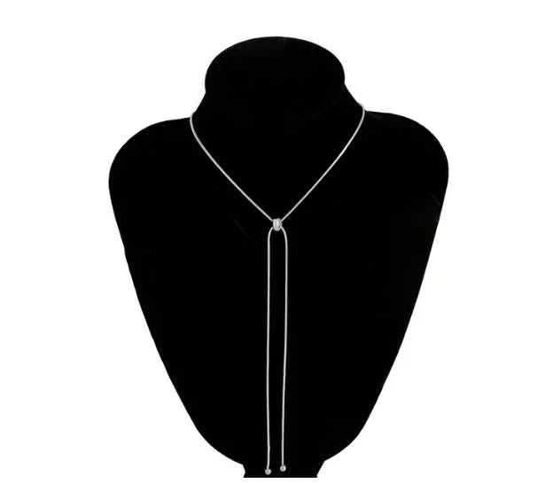 Delicate Lariat Necklace