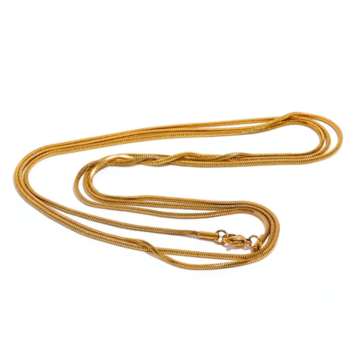 18K Gold Triple Plated Necklace