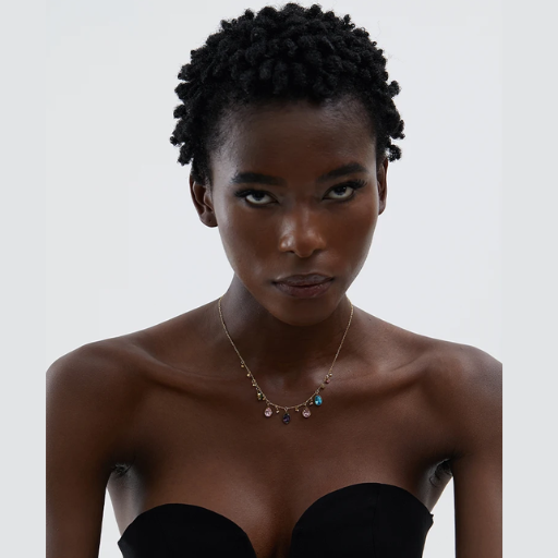 Colourful Cubic Zirconia Necklace