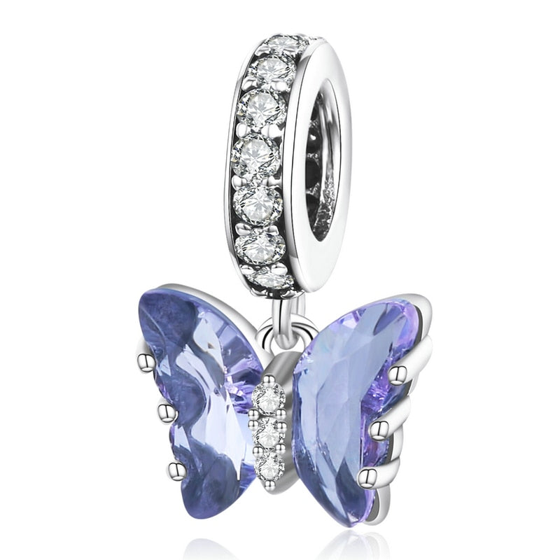 Luxurious Butterfly Charms - 925 Silver