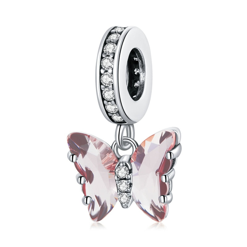 Luxurious Butterfly Charms - 925 Silver