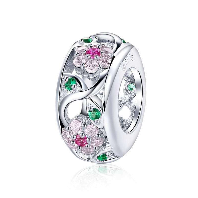 Charming Flower Garden - 925 Silver