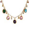 Colourful Cubic Zirconia Necklace