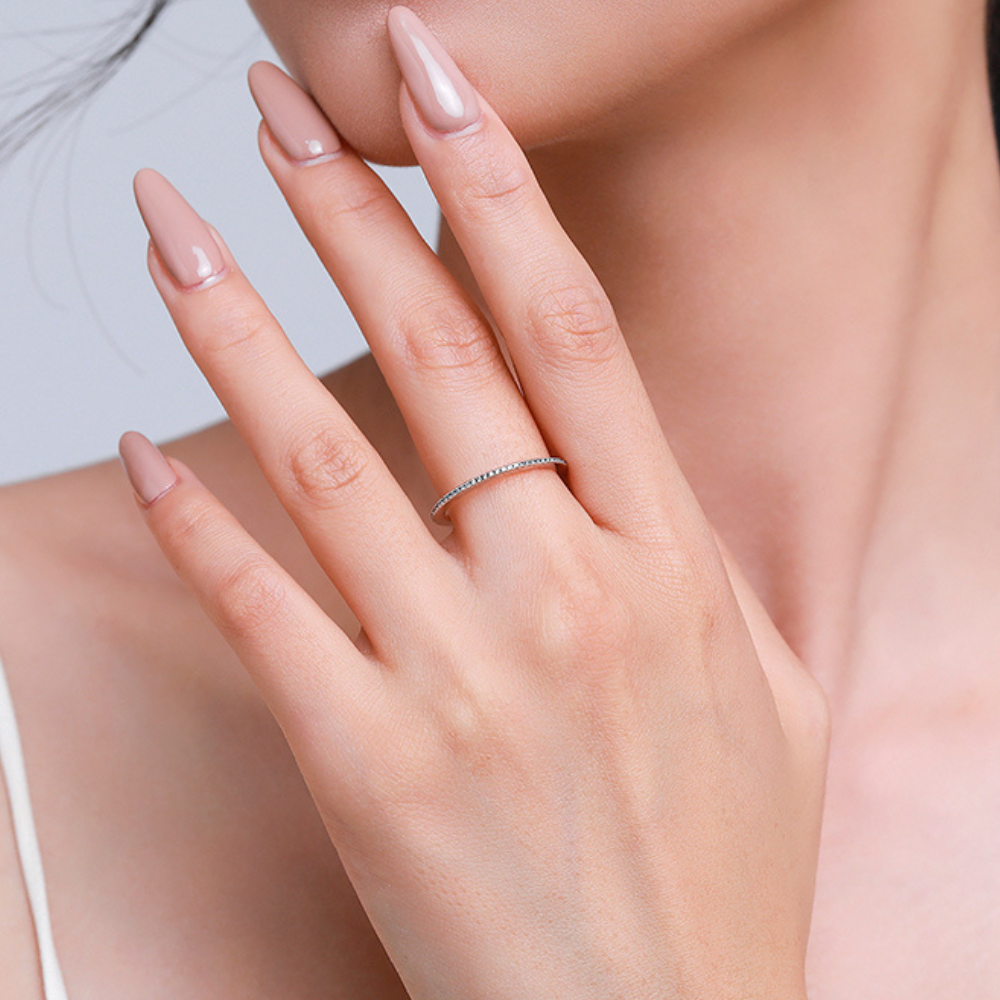 You Are My Love Silver Ring