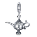 Aladdin's Magic Lamp Charm - 925 Silver